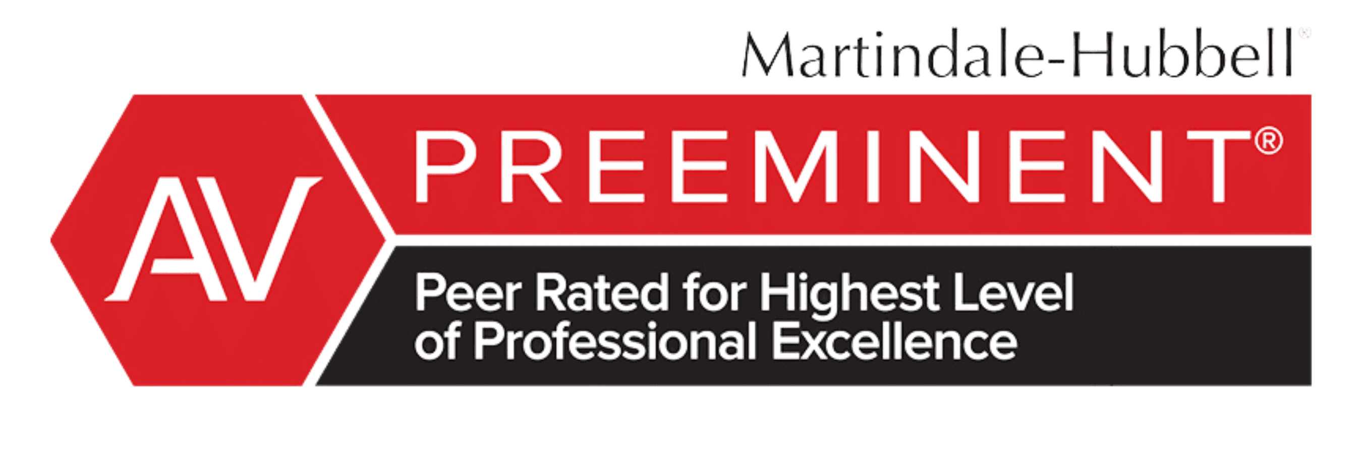 AV Preeminent®, Martindale Hubbell
